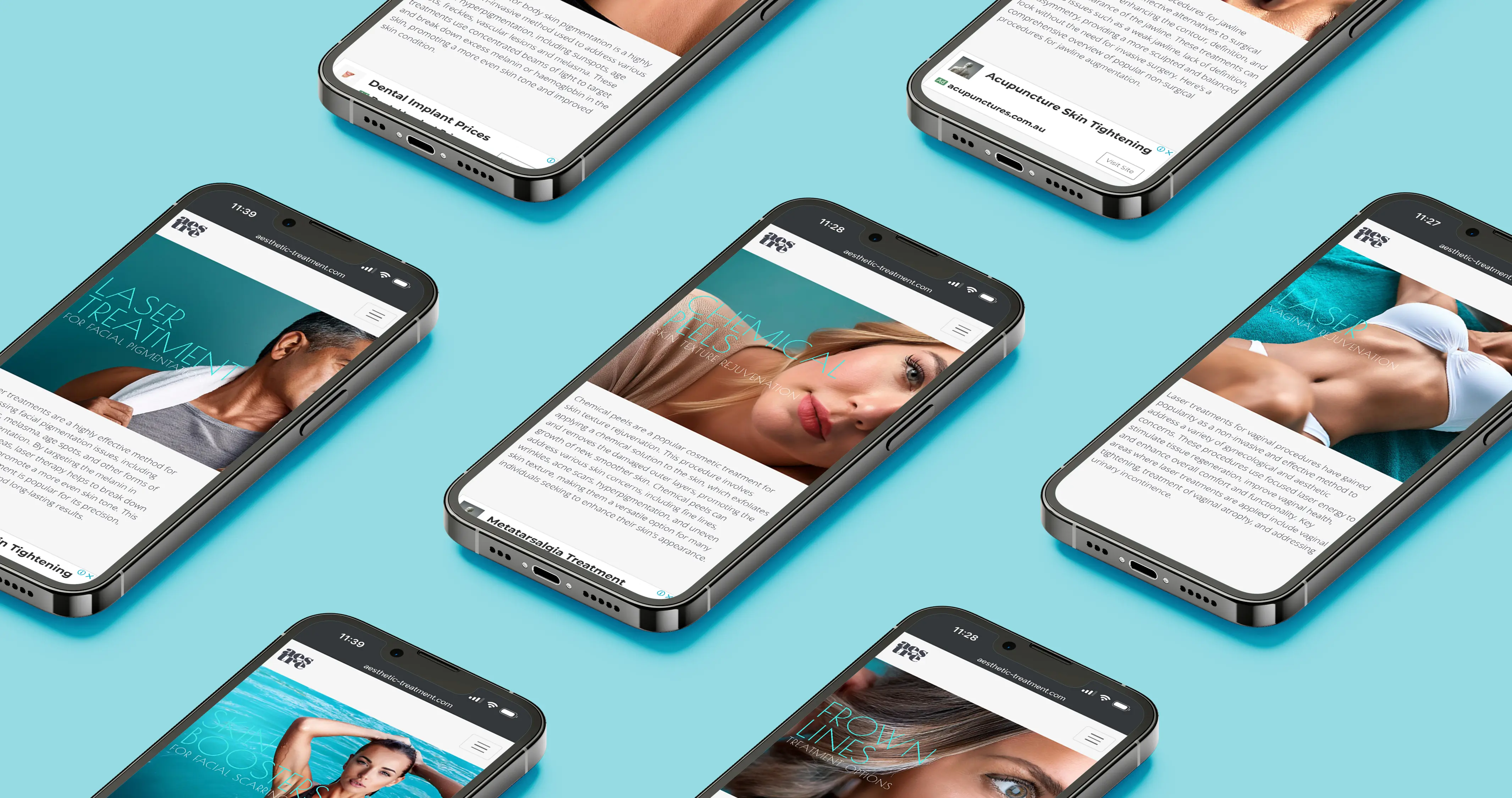 aesthetic-treatment-guide-website-mobile--human-image-design